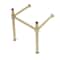 Kingston Brass VPB3322SQ7 22-Inch Stainless Steel Console Sink Legs, Brushed Brass VPB3322SQ7 - alternate 1